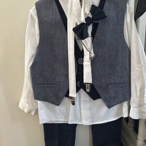 Dolce Bambini Boys 3T Formal Suit | Made in Italy | Worn Once
